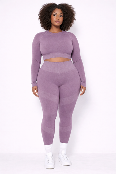 LILAC SEAMLESS-TOP