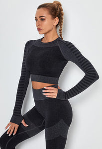 LILAC SEAMLESS-TOP